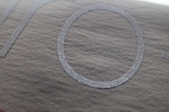 Label d'impression d'écran de CMYK