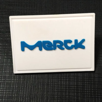 Logo Sewing Printed Applique Patches personnalisé par 3D étiquette les insignes de relief de silicone