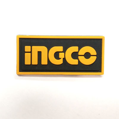 Le PVC de l'habillement 3D d'OEM raccorde le logo fait sur commande accrochant de label de vêtement d'étiquettes de pull molletonné